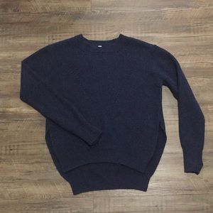 Navy sweater
